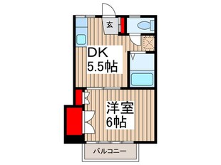 物件間取画像